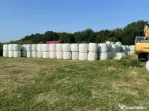 Baloti de lucerna ecologica infoliata - semifân, siloz și fan - uscata