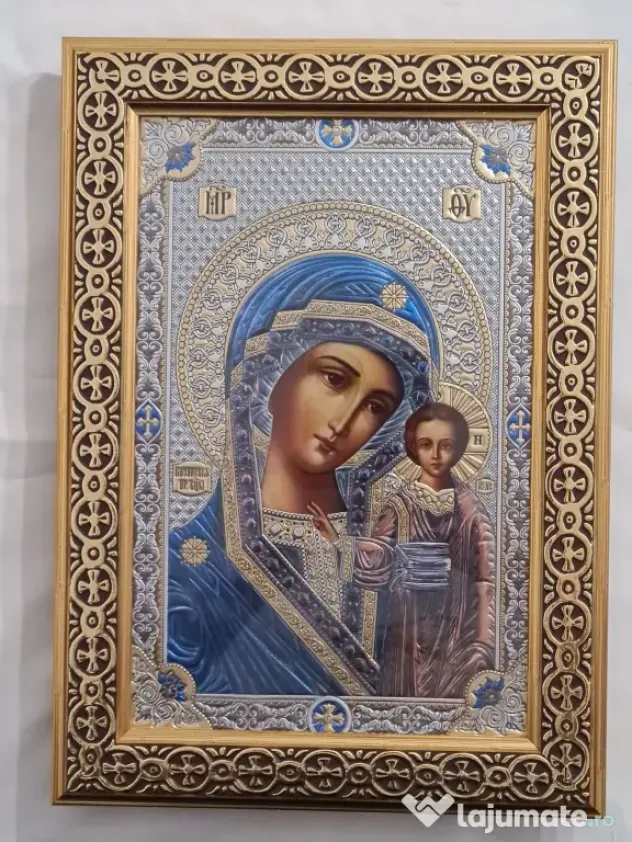 Icoana Maica Domnului Relief