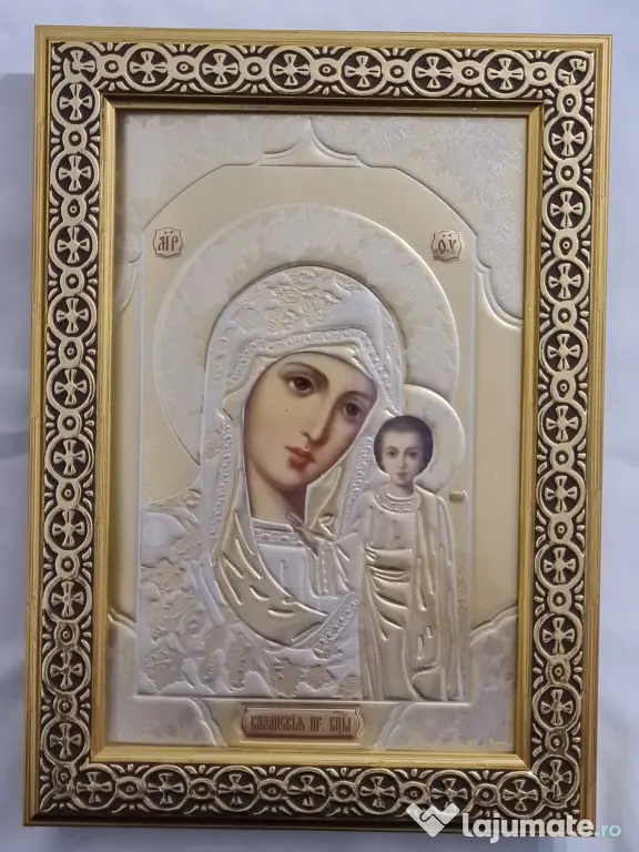 Icoana Maica Domnului Relief