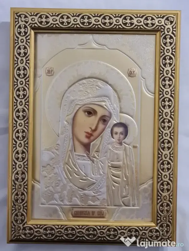 Icoana Maica Domnului Relief