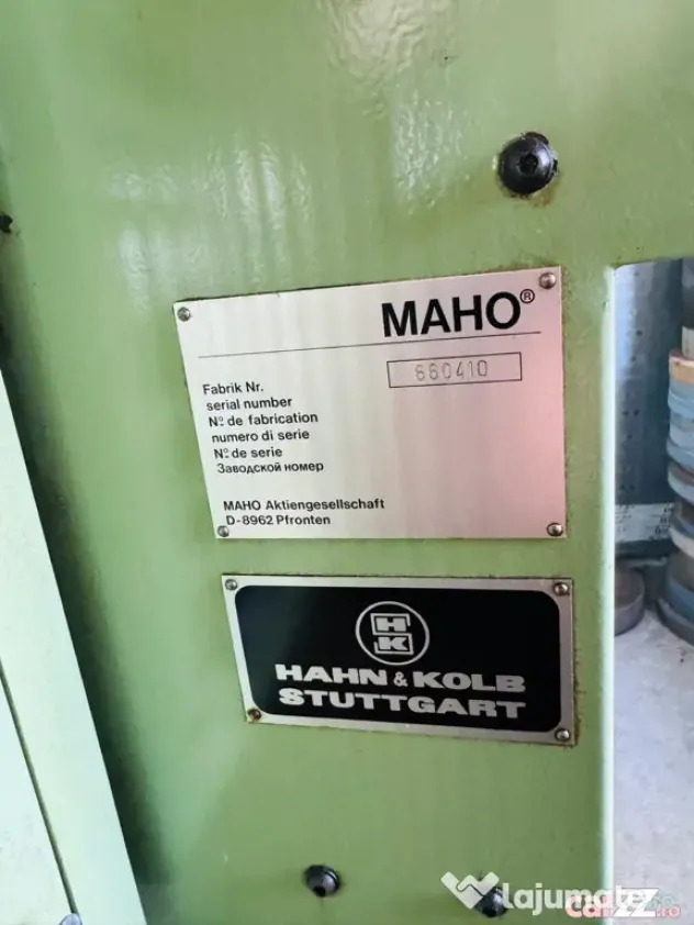 Mașină de frezat CNC MAHO MH600E - Pitesti (Arges)