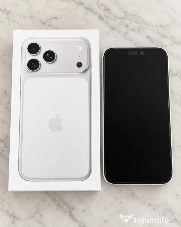 iPhone 17 Pro Max 256GB Silver - eSIM- Ca Nou - 95% Baterie