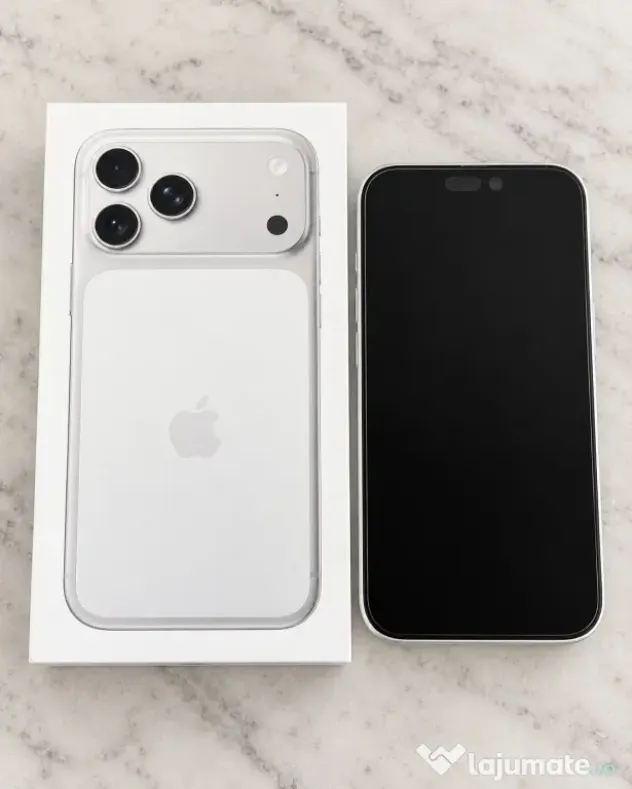 iPhone 17 Pro Max 256GB Silver - eSIM- Ca Nou - 95% Baterie