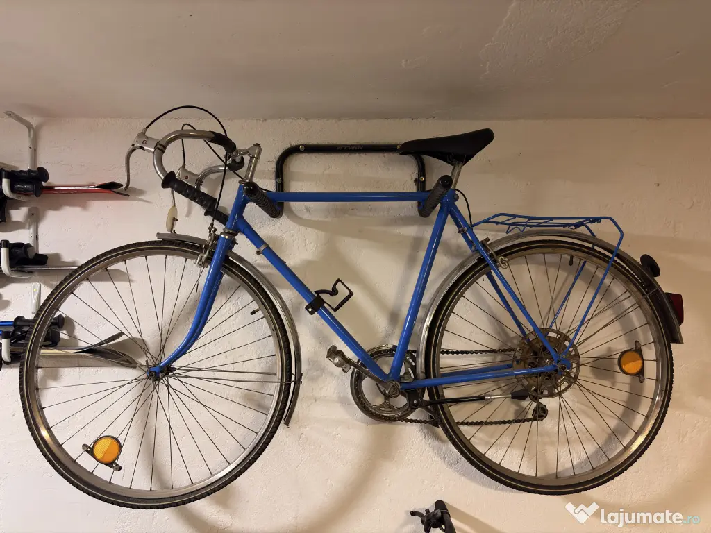 Bicicletă semicursieră vintage din 1988, revopsită, funcțională