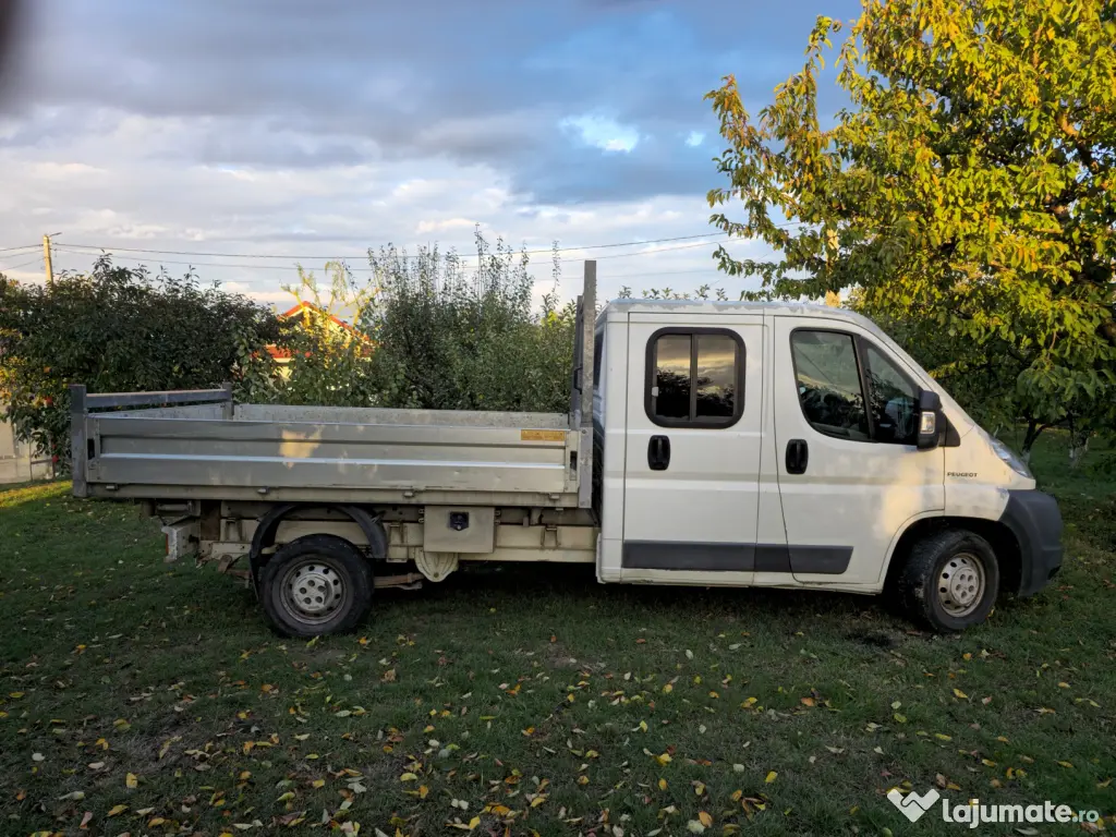 Vand Peugeot Boxer Basculabila in 3 parti