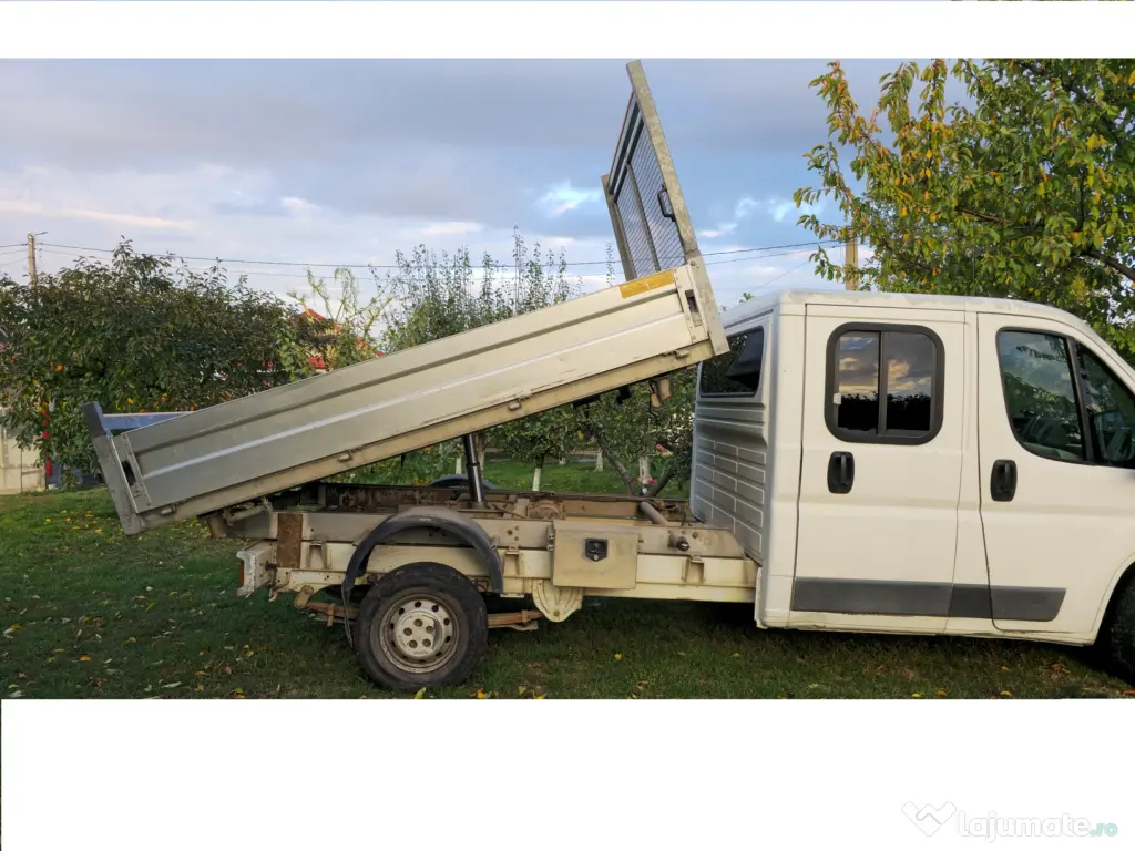 Vand Peugeot Boxer Basculabila in 3 parti