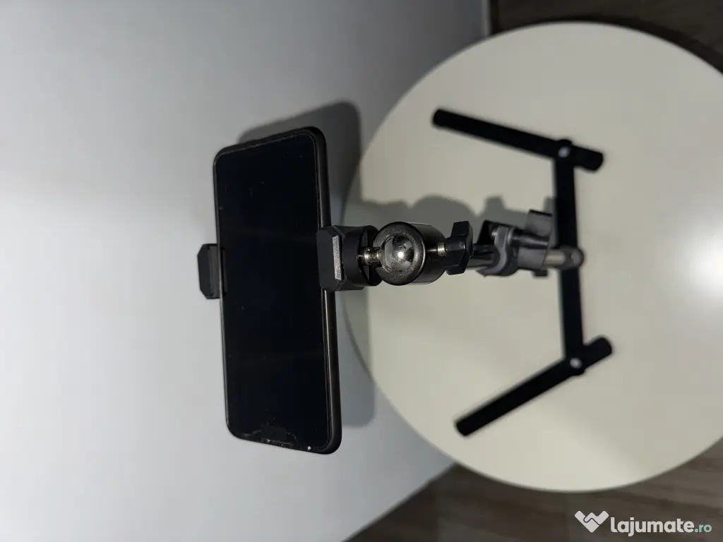 Stativ / Trepied de birou pentru telefon (ideal pentru filmări gătit și DIY)