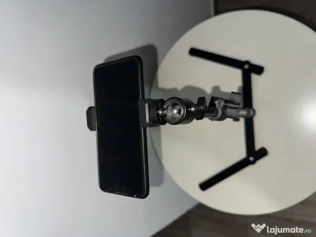 Stativ / Trepied de birou pentru telefon (ideal pentru filmări gătit și DIY)
