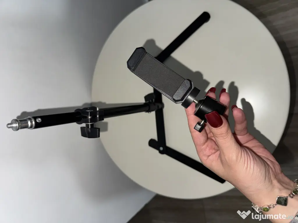 Stativ / Trepied de birou pentru telefon (ideal pentru filmări gătit și DIY)