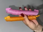 Set bigudiuri spiralate / ondulator de păr fără căldură, cu tijă de tragere 