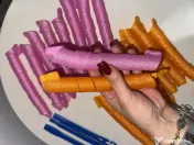 Set bigudiuri spiralate / ondulator de păr fără căldură, cu tijă de tragere 