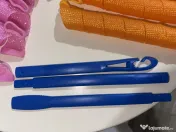 Set bigudiuri spiralate / ondulator de păr fără căldură, cu tijă de tragere 