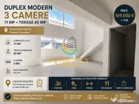 Vânzare Apartament DUPLEX 156 mp - Popești Leordeni / Strada Biruinței