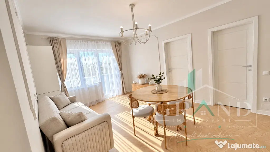 Nou Finisat | Apartament cu 3 Camere | Balcon | Parcare | Fl - Floresti (Cluj)