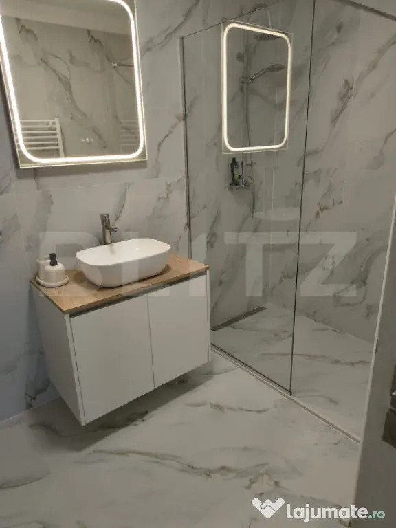 Apartament 2 camere, 50 mp, loc de parcare ,zona Porii - Floresti (Cluj)