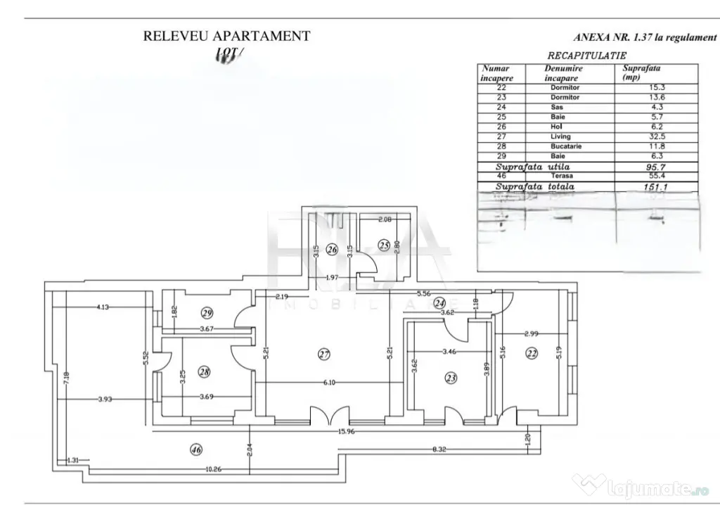 3 camere Matei Voievod, centrală, et. 5, an 2021, 151 mp, t - Bucuresti (Bucuresti-Ilfov)