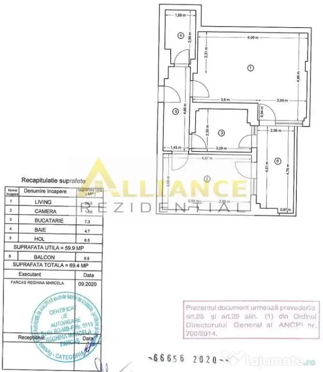 EXCLUSIVITATE | 2 camere | 69,5 mp | Metrou Dimitrie Leonida 5-7 min | - Bucuresti (Bucuresti-Ilfov)