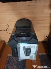 Sistem audio High Power Panasonic SC-TMAX10E-K, 300W, AIRQUAKE BASS, Negru 