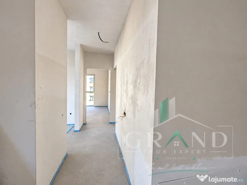 Apartament NOU, cu 2 camere, semifinisat, zona Someșului, F - Floresti (Cluj)