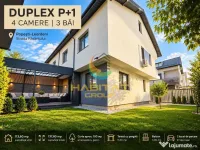 Duplex 5 camere- curte 100mp 