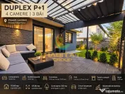 Duplex 5 camere- curte 100mp