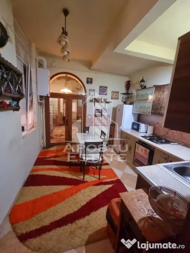 Apartament cu 3 camere de inchiriat,curte si gradina comuna,Iosefin - Timisoara (Timis)