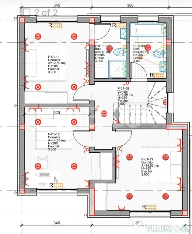 Casa individuala cuplata prin garaj cu teren de 492 de vanza - Cluj-Napoca (Cluj)