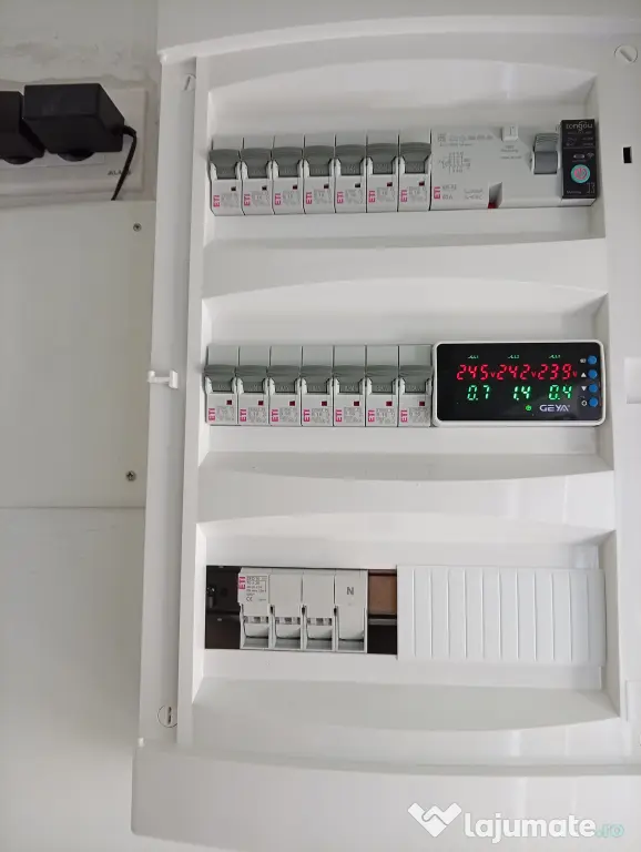 Realizez tablouri electrice conform proiect beneficiar, montez sisteme de alarma