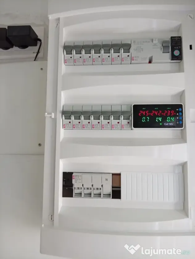 Realizez tablouri electrice conform proiect beneficiar, montez sisteme de alarma