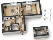Apartament 2 camere Ceaikovski Barbu Vacarescu 