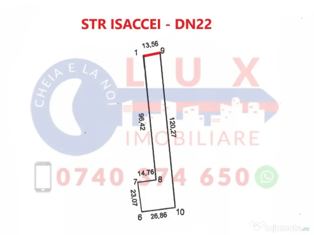 ID 7396 Teren Zona Dedeman