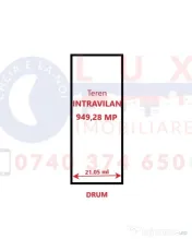 ID 7548 Lot teren INTRAVILAN - Zona Kaufland 