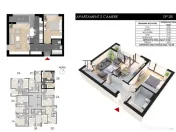 Apartament 2 Camere Incalzire in Pardoseala Ansamblu Nou Rah 