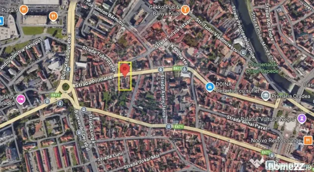 Teren 1444 mp Ultracentral Oradea, Strada Primăriei 52, ...