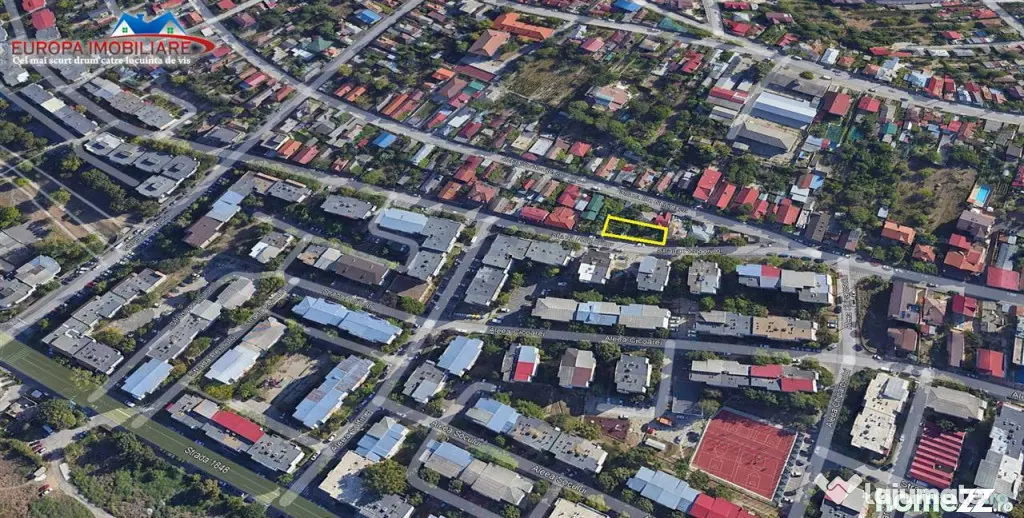 Teren de pe strada Podgoriilor Tulcea