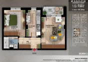 PROMO Apartament 2 camere decomandate Titan Sector 3 Etaj In 