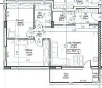 Comision Zero, Apartament finisat, 3 camere, lift, acces res