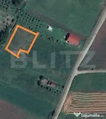 Teren intravilan 1616 mp curent apa gaz Zona Partos