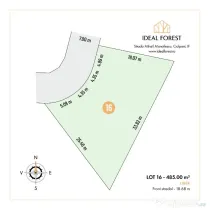 Ideal Forest - VINDEM LOT 16 - 485 m2-deschidere Padurea Snagov