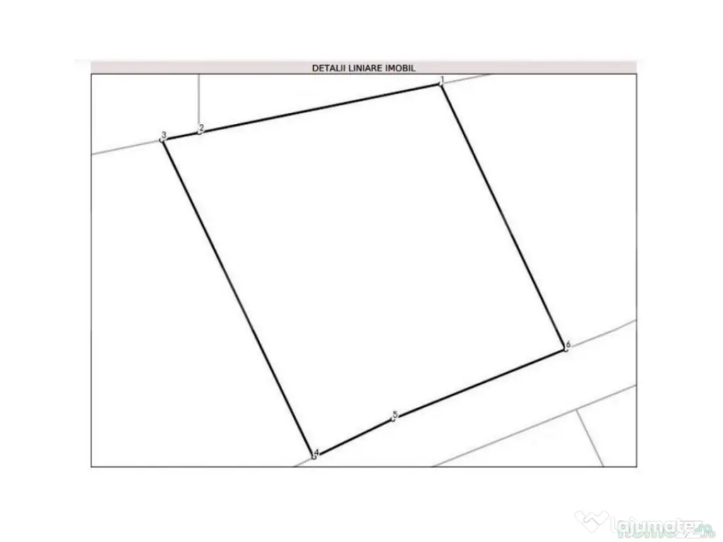 Teren cu autorizatie de constructie duplex, 1061 mp, zona Wo - Feleacu (Cluj)