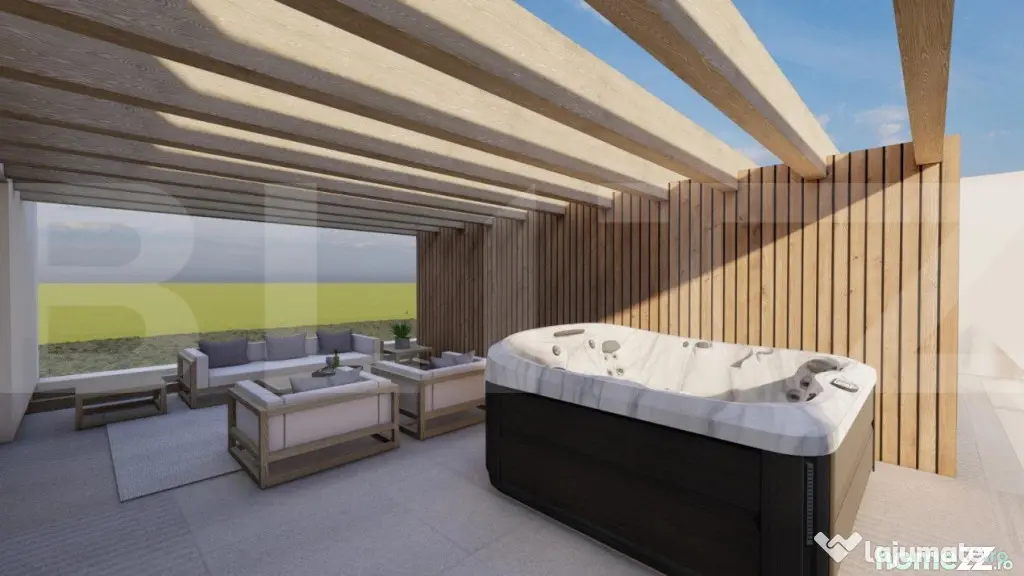 Teren cu autorizatie de constructie duplex, 1061 mp, zona Wo - Feleacu (Cluj)