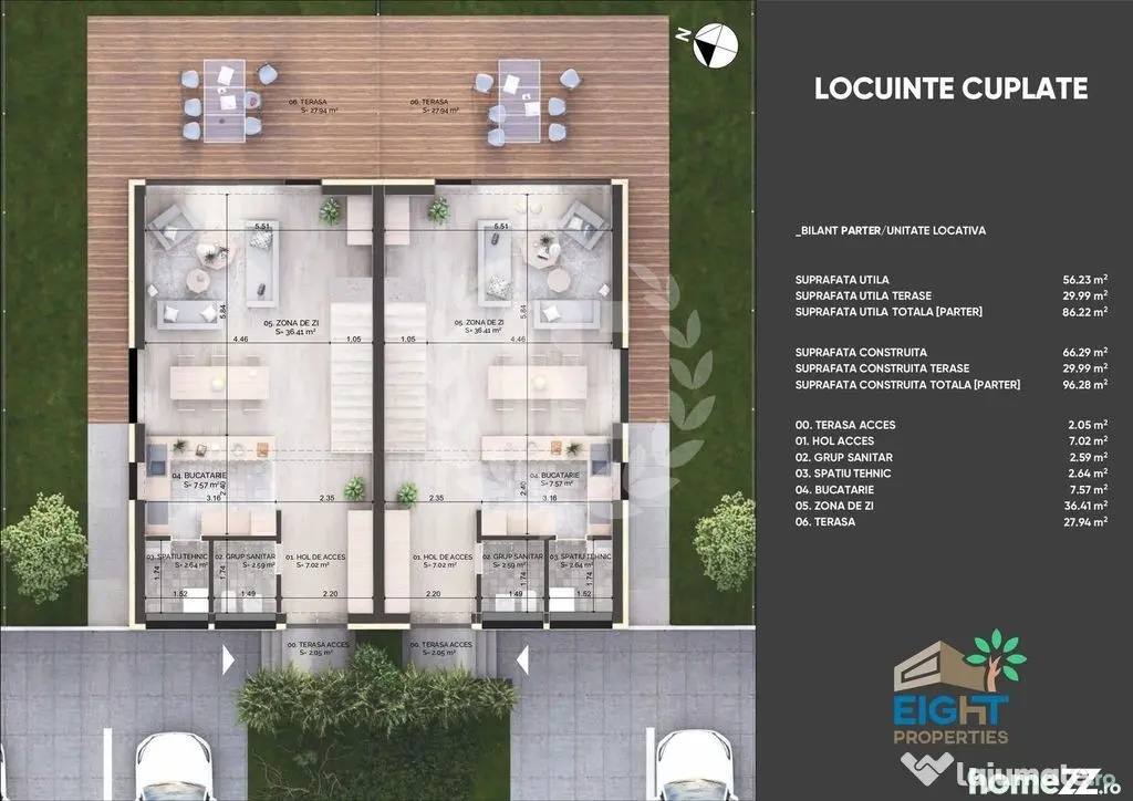 VILA DUPLEX 4 CAMERE - Balotesti (Bucuresti-Ilfov)