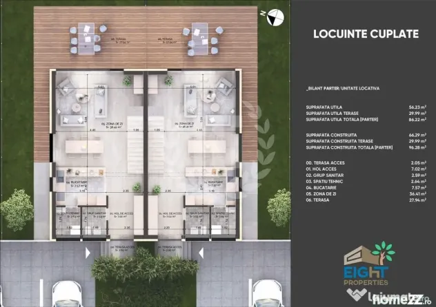 VILA DUPLEX 4 CAMERE - Balotesti (Bucuresti-Ilfov)