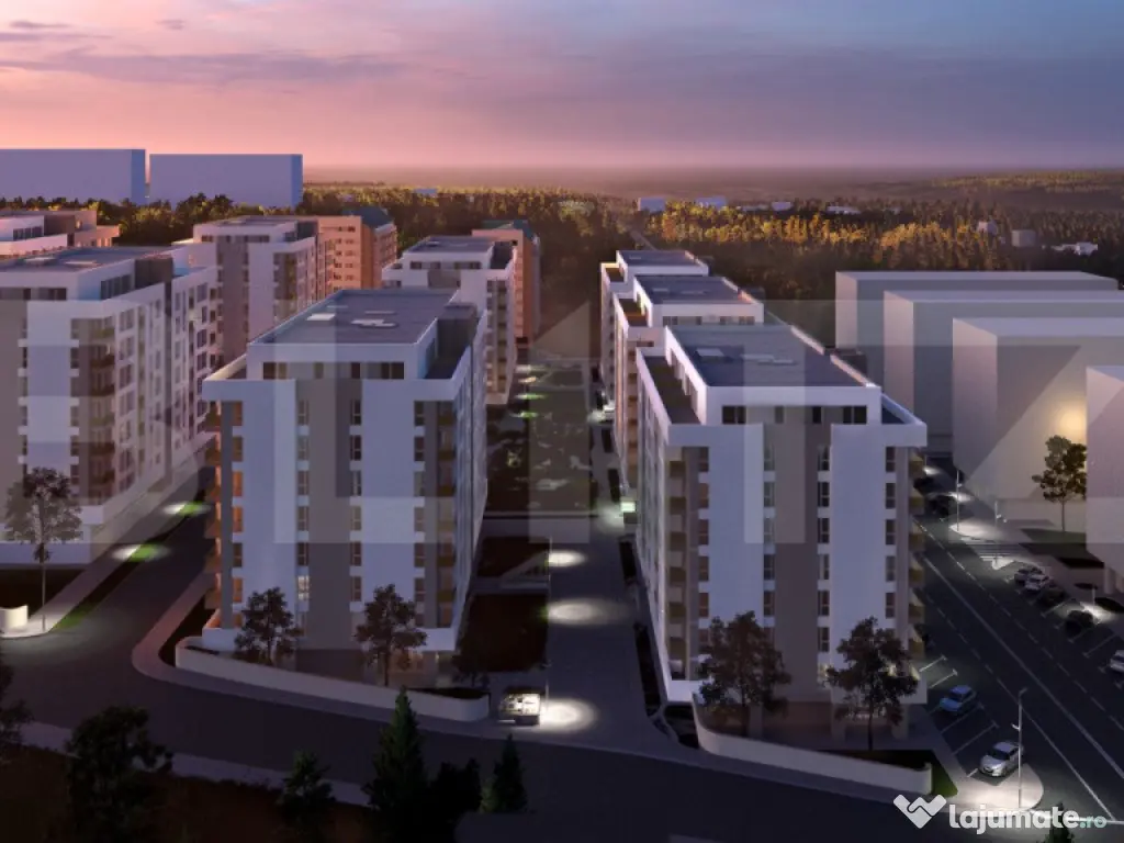 Apartament de 1 camera, 46.35mp, zona Copou