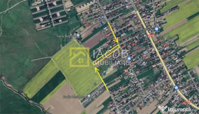 Teren intravilan Lilieci, Hemeius, Bacau
