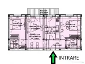 Apartament nou 3 camere 2 bai balcon parcare zona Dna Stanca 