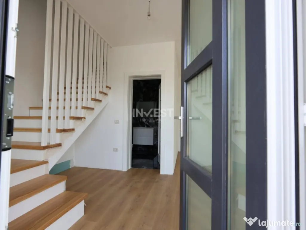 Casa 4 camere, teren intre 350-543 mp la strada asfaltata di