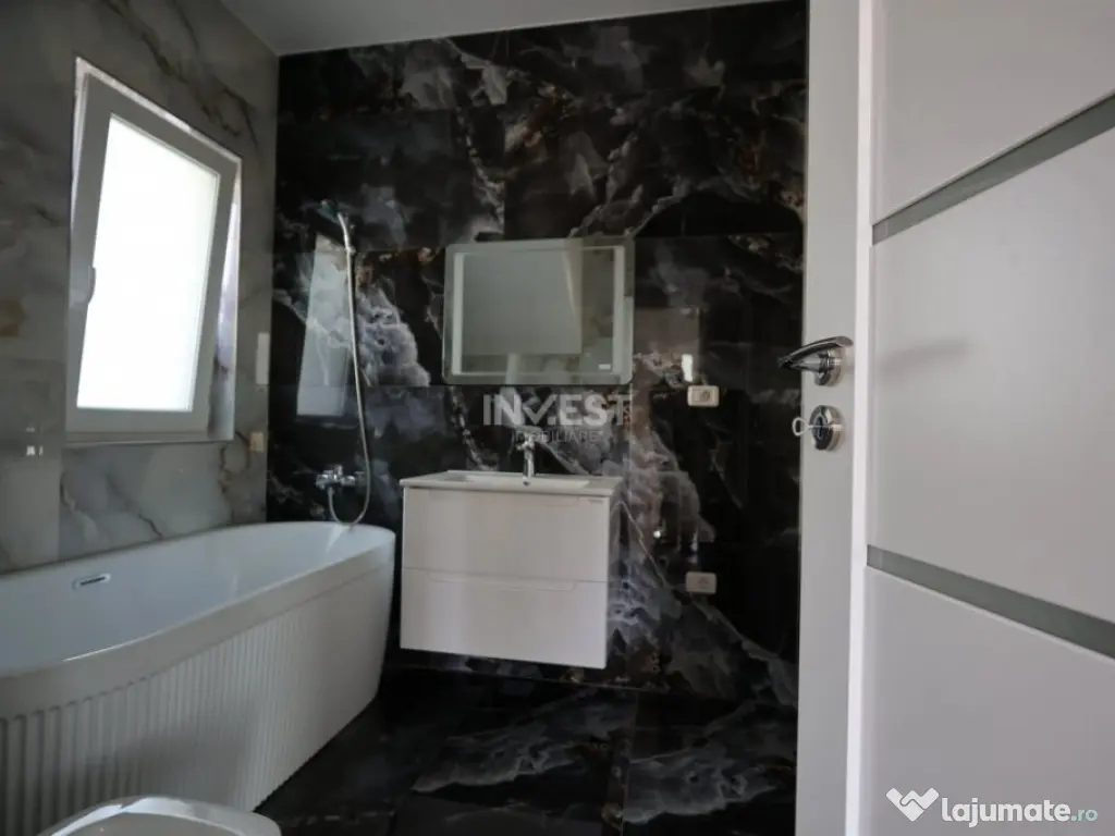 Casa 4 camere, teren intre 350-543 mp la strada asfaltata di