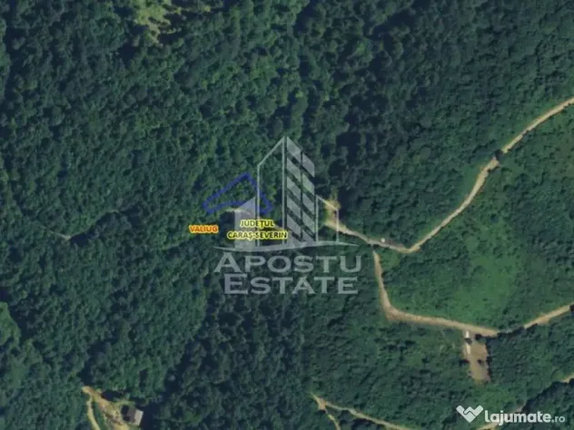 Teren intravilan, 1000 și 1050mp front stradal generos, Valiug - Valiug (Caras-Severin)