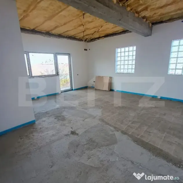 Casa semifinisata 5 camere+mansarda, 163 mp, Ploiestiori